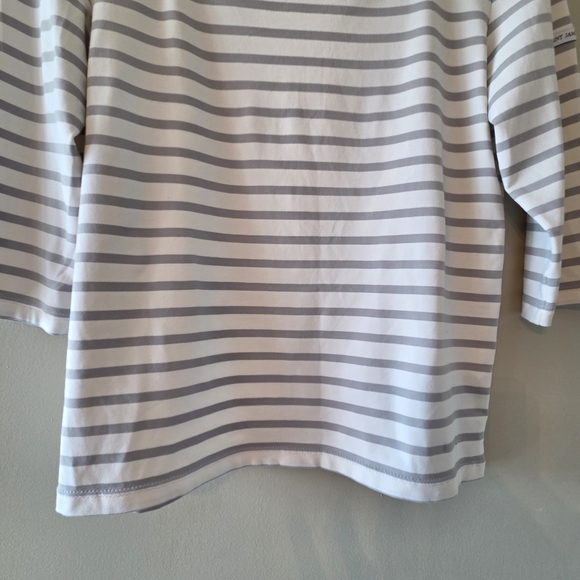 Saint James Nautical Casual Coastal Feminine Striped Top Size 8. - Picture 11 of 11
